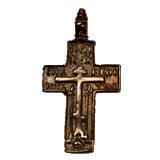 Front view of large Old-Rite style men's cross